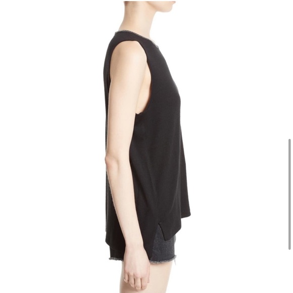 NWT Rag & Bone Jeans - Black Oasis Tank - S - Picture 3 of 4